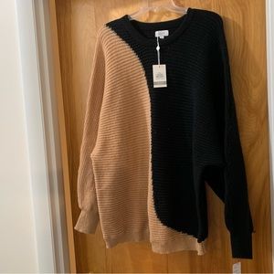 Mudpie Maple Oversize Sweater NWT